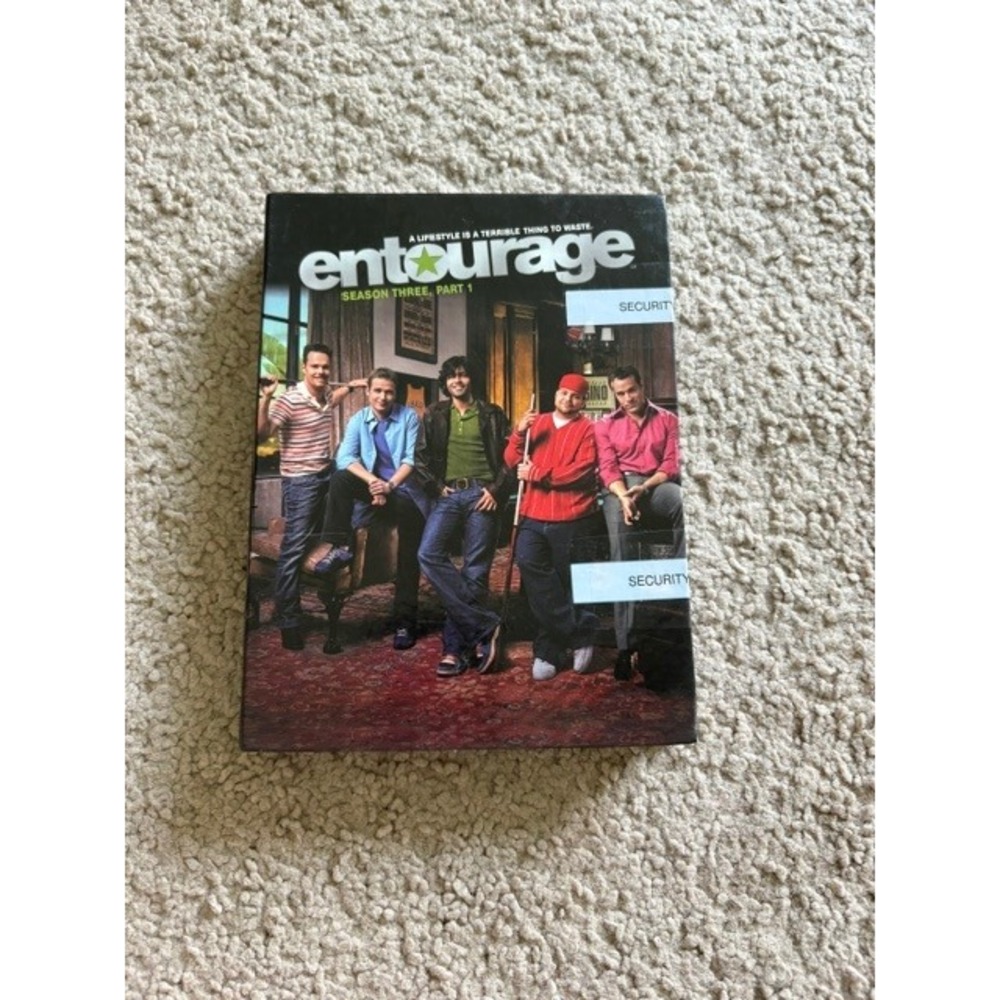 Entourage Season 3 Part 1 DVD HBO Series Box Set Vince Ari Drama 3-Disc